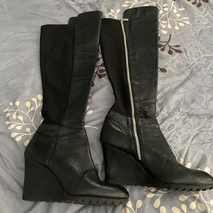 Michael Kors Over the Knee Wedge Boots